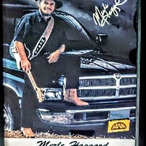 Merle Haggard Autographed Art Print